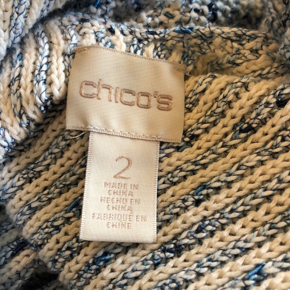 Chico’s Back Tie Short Sleeve Sweater - 2 - Picture 5 of 5